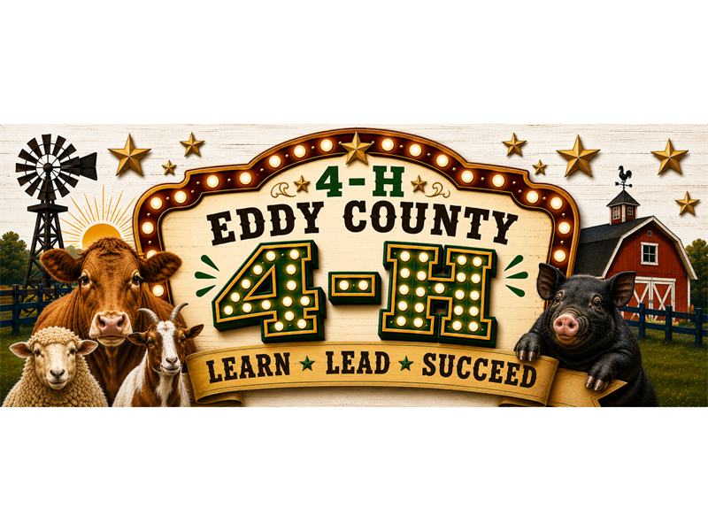 Logo for 2026 Eddy County 4-H Achievement Days